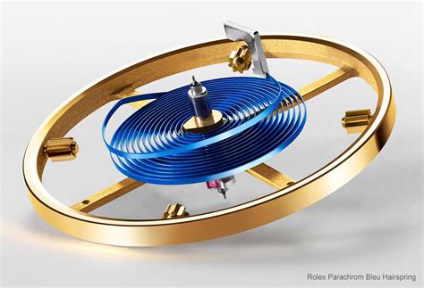 rolex watch hairspring|Rolex hairspring.